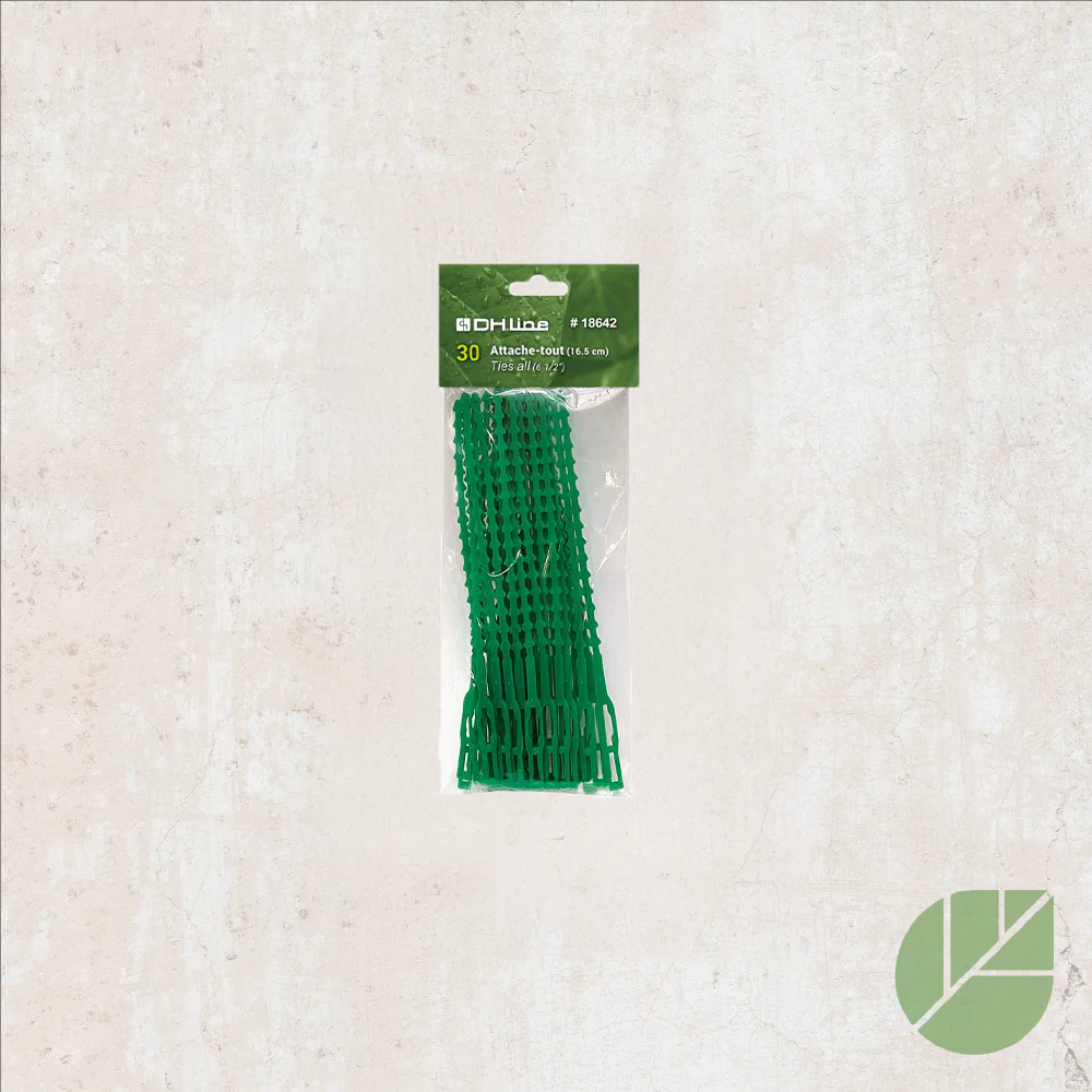 Attaches-tout 16,5 cm pour plantes et supports de jardin