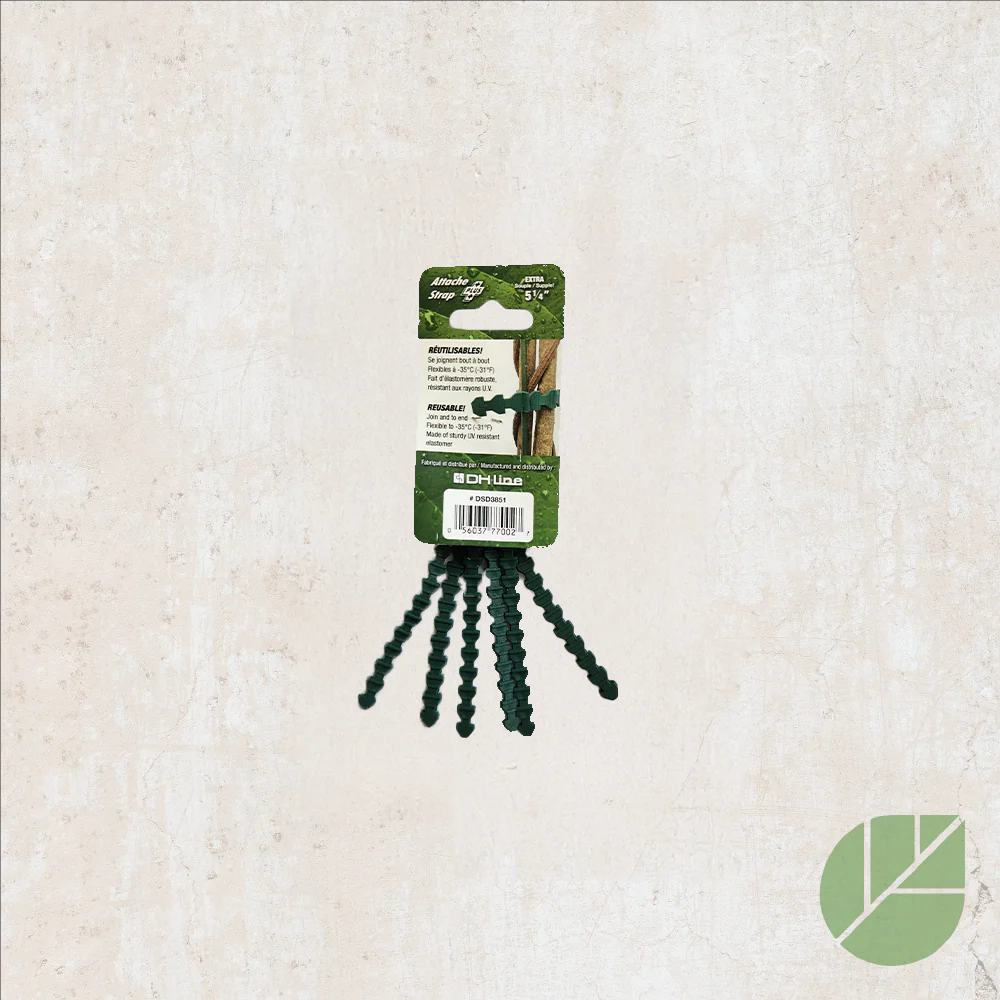 Attaches souples 13,3 cm pour plantes et tuteurs