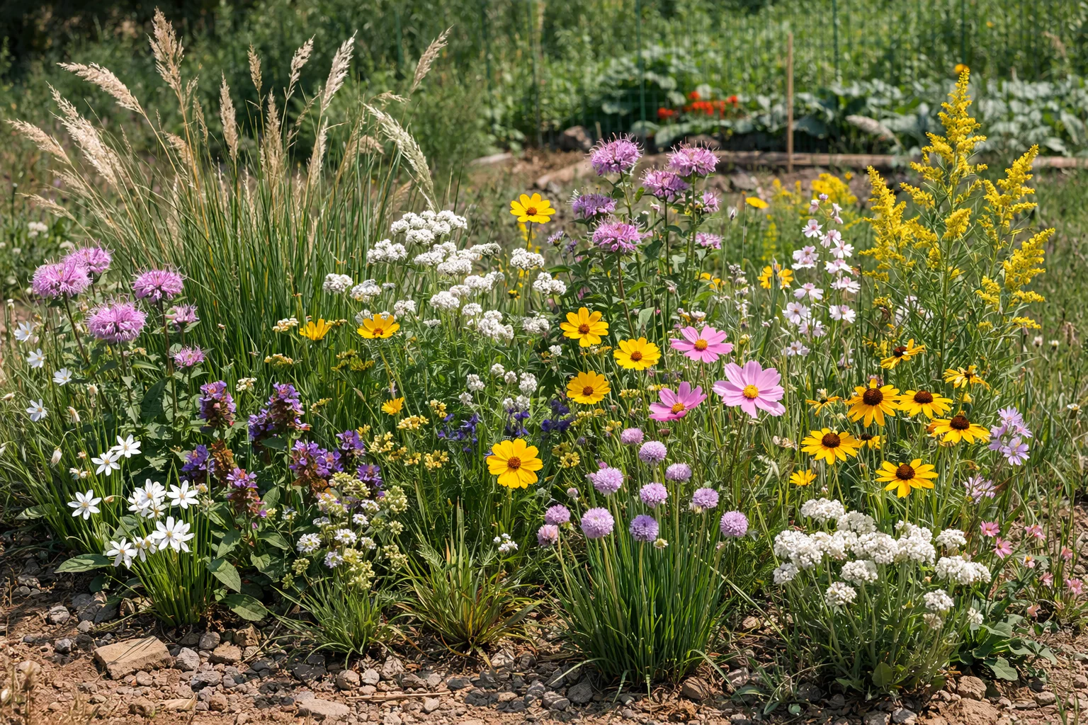MĂ©lange fleurs sauvages â Prairie sol sec