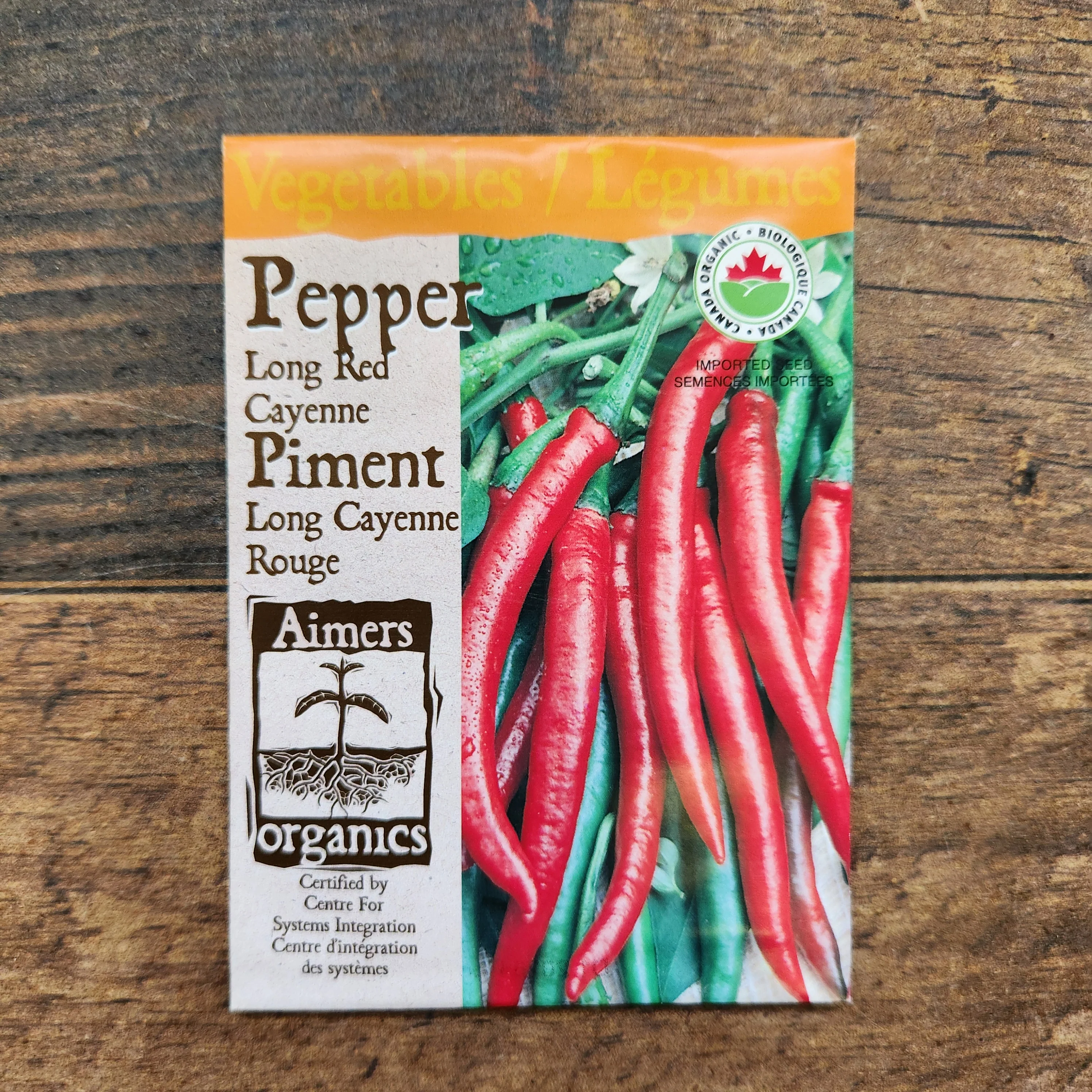 Piment fort long 'Cayenne Rouge' bio - Image 2