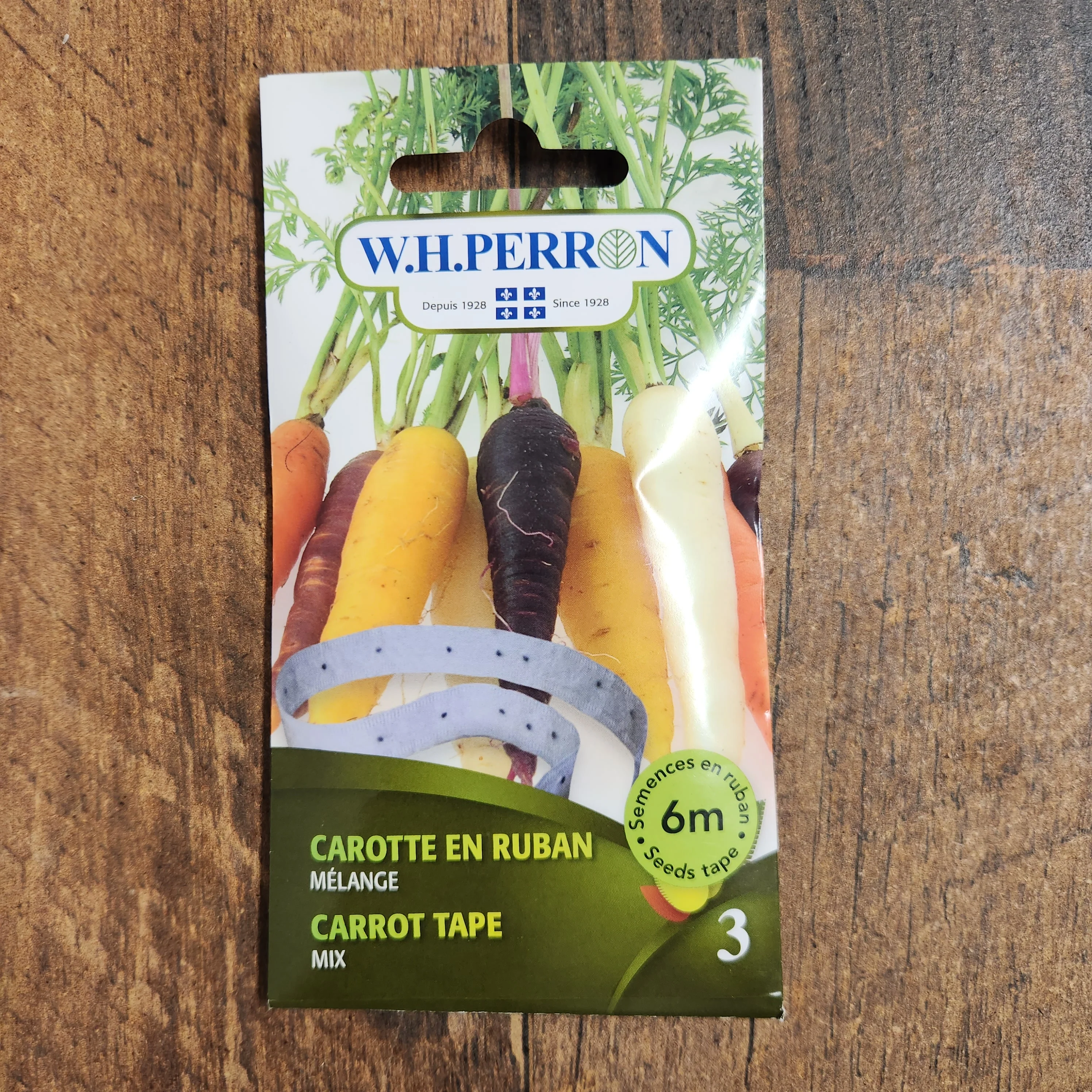 Mélange de carottes de couleurs sur ruban - Image 2