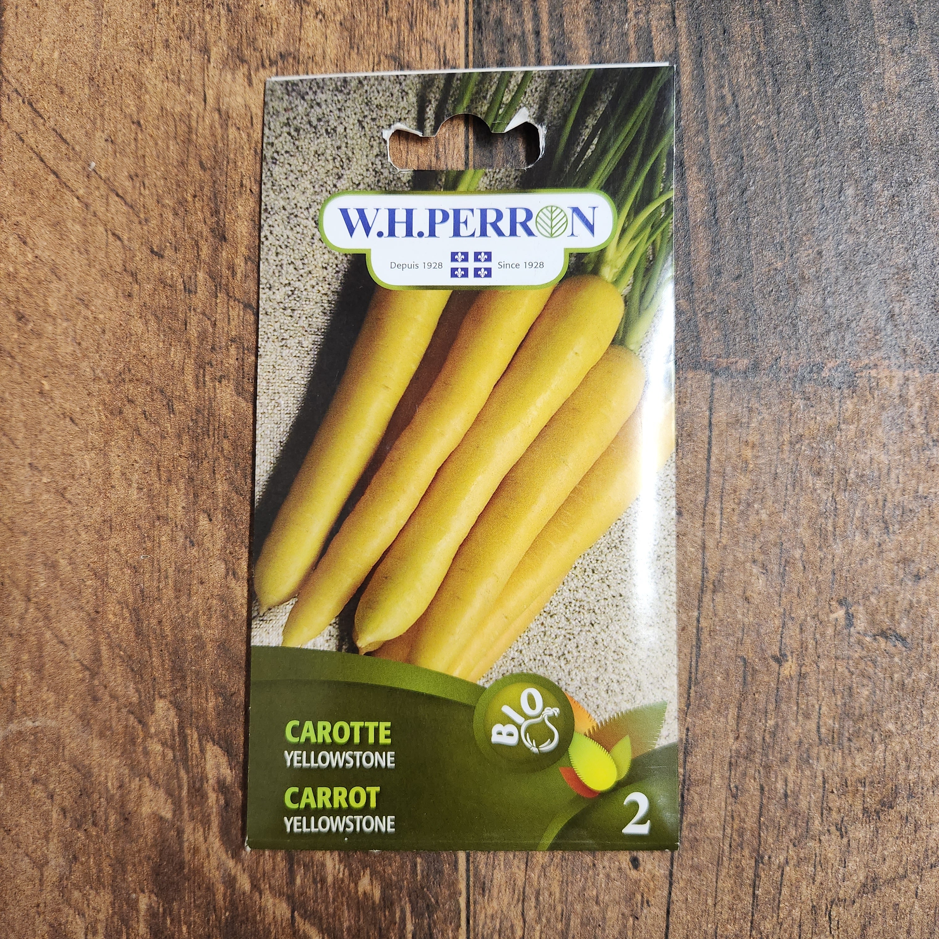 Carotte jaune 'Yellowstone' bio - Image 2