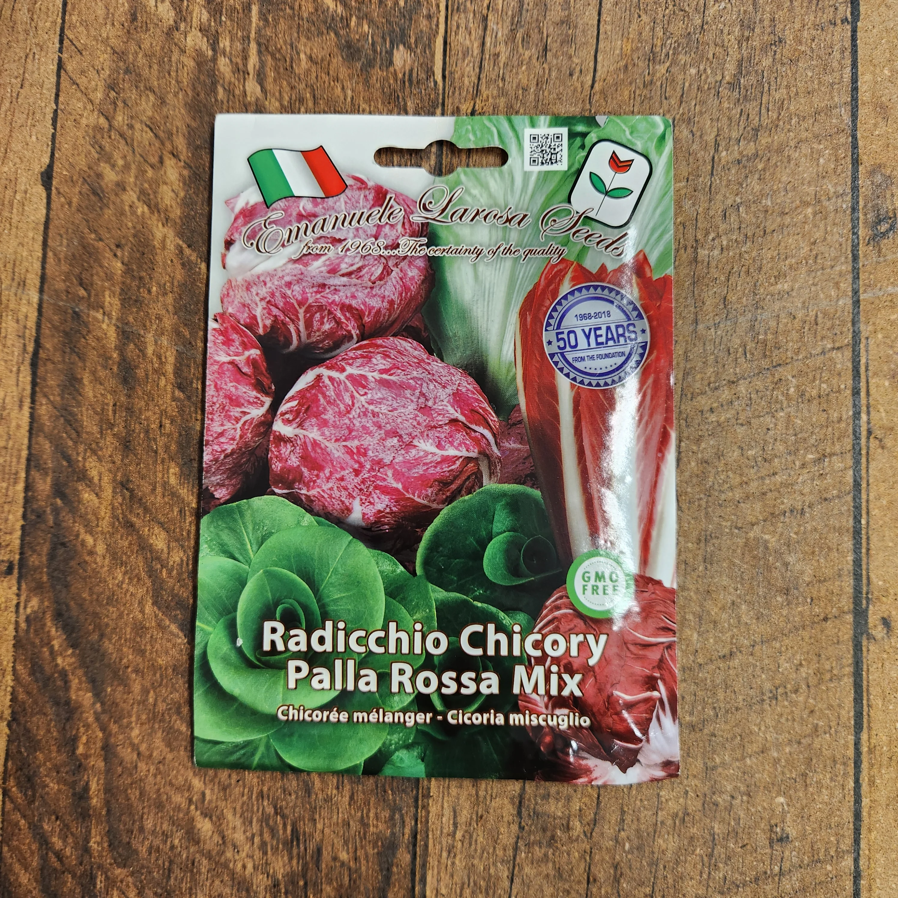 Mélange de chicorée 'Radicchio Palla Rossa n°2' d'hiver - Image 2
