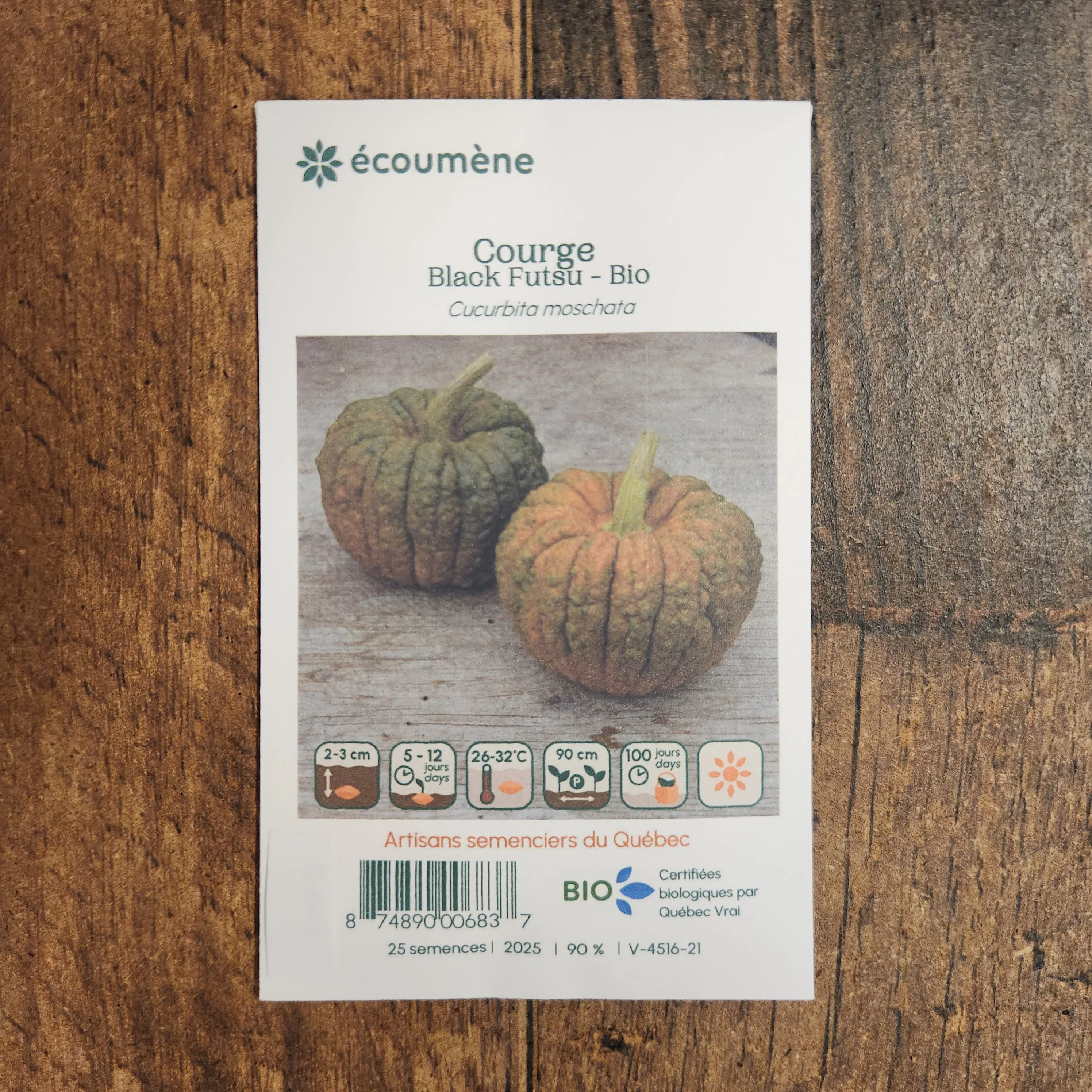 Courge 'Black Futsu' bio - Image 2