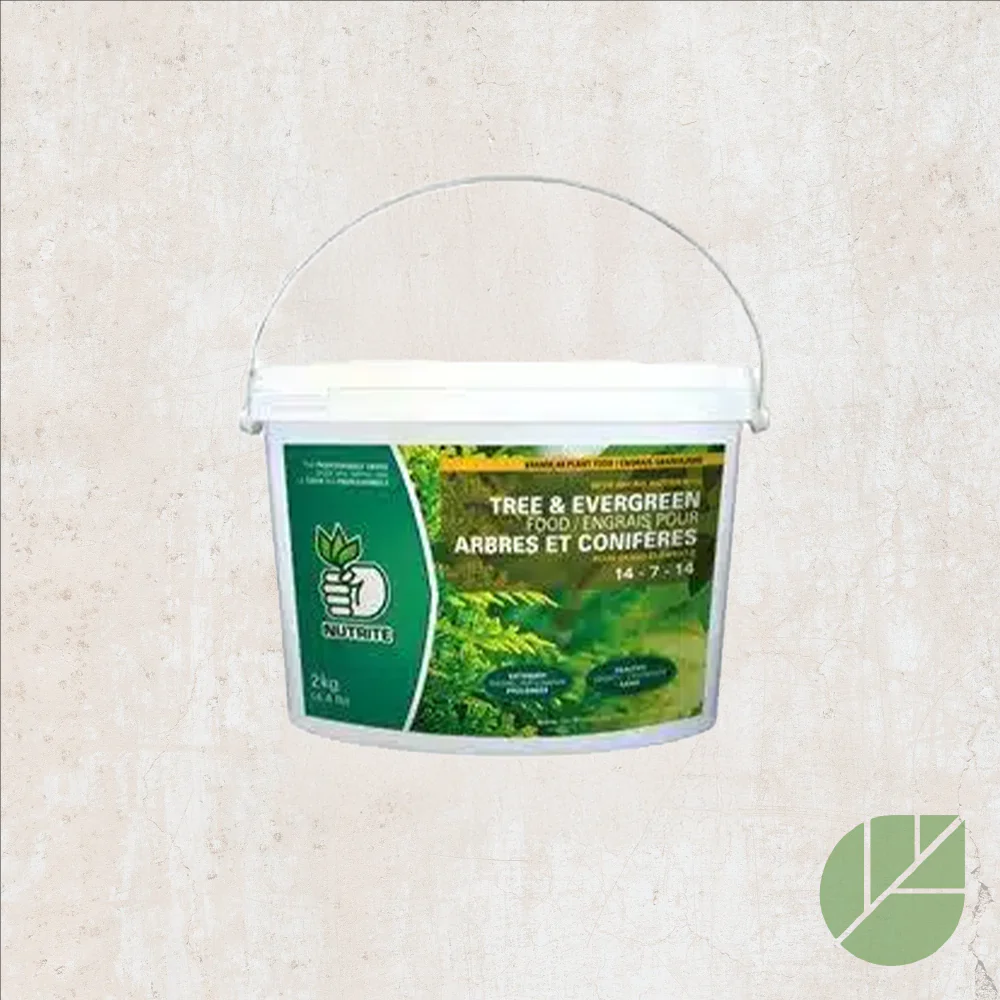 Engrais Nutrite 14-7-14 pour arbres, arbustes et conifères