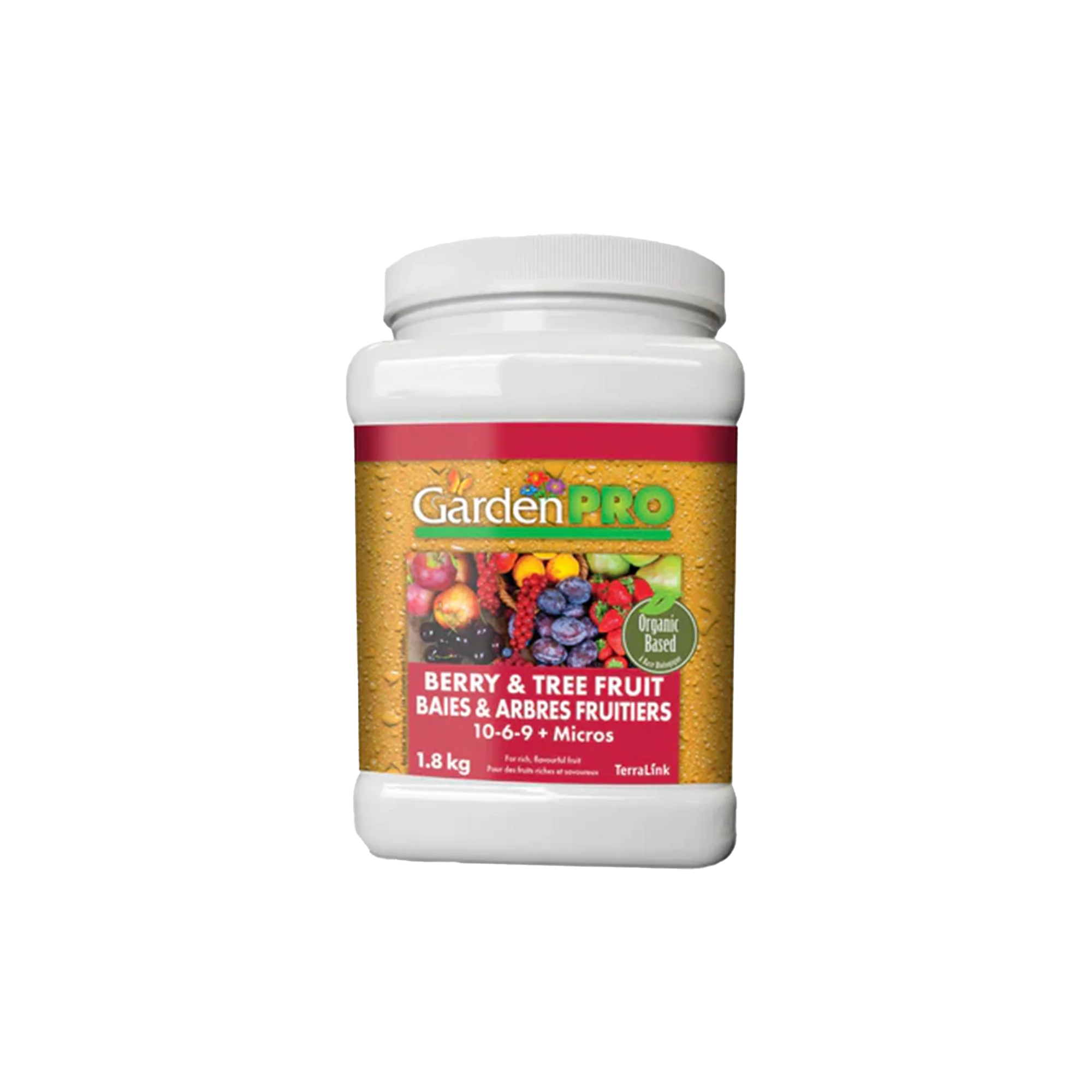 Garden Pro Engrais Baies et arbres fruitier 10-6-9 + Micros