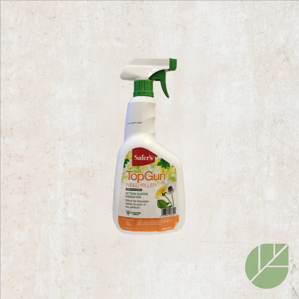 Herbicide TopGun action rapide prĂȘt Ă l'usage Safer's