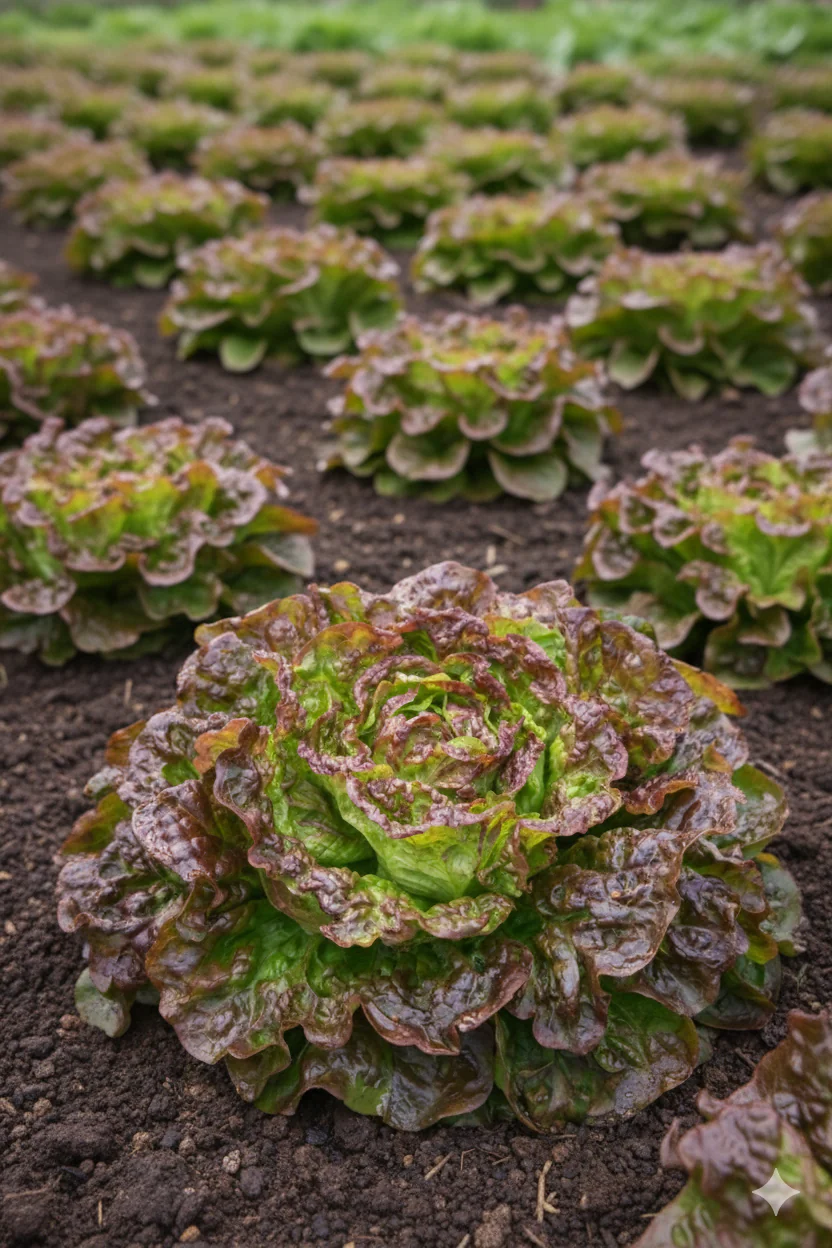 Laitue rouge 'Carmona' bio