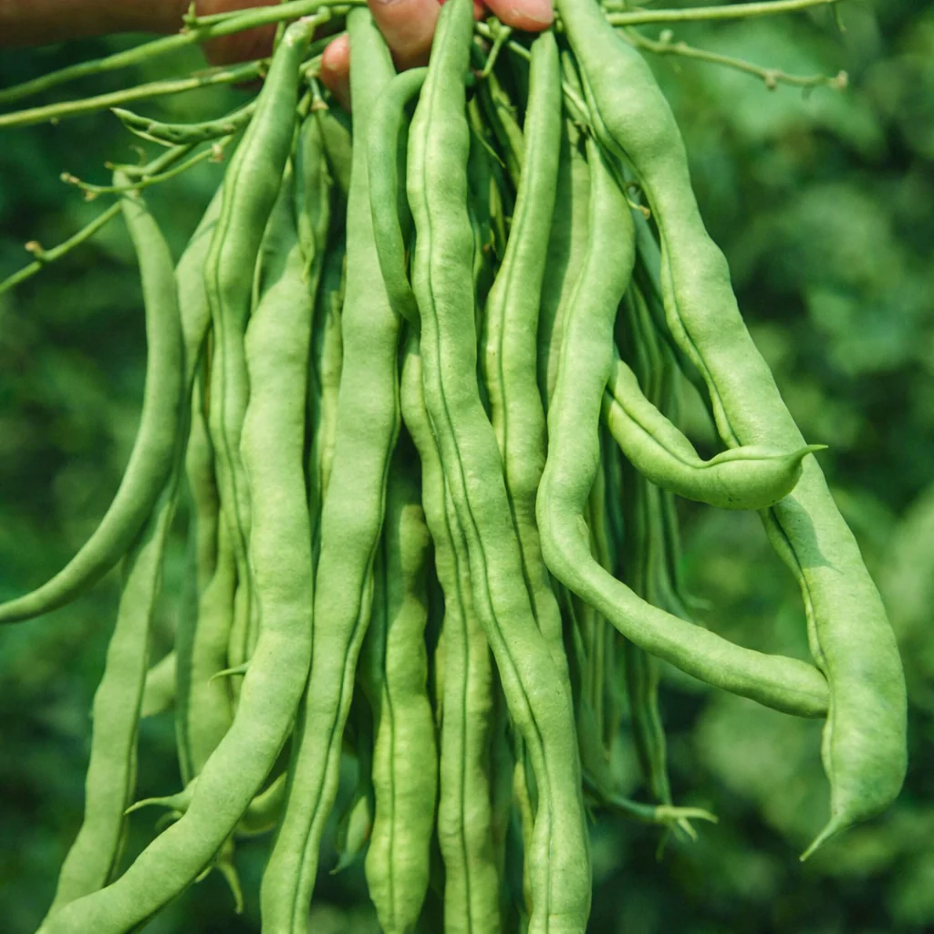 Haricot grimpant 'Kentucky Wonder' bio
