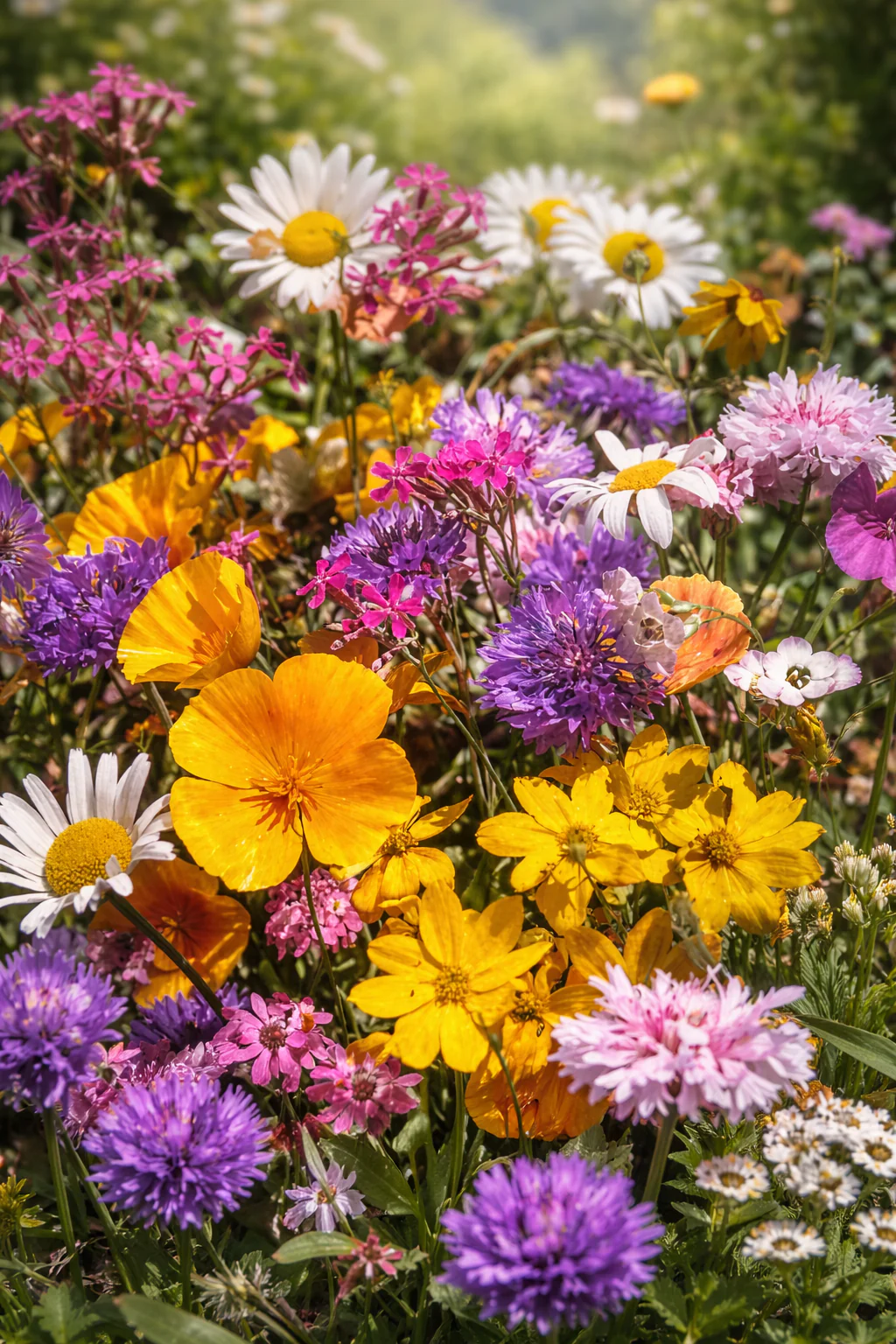Mélange de graines de fleurs sauvages à faible croissance
