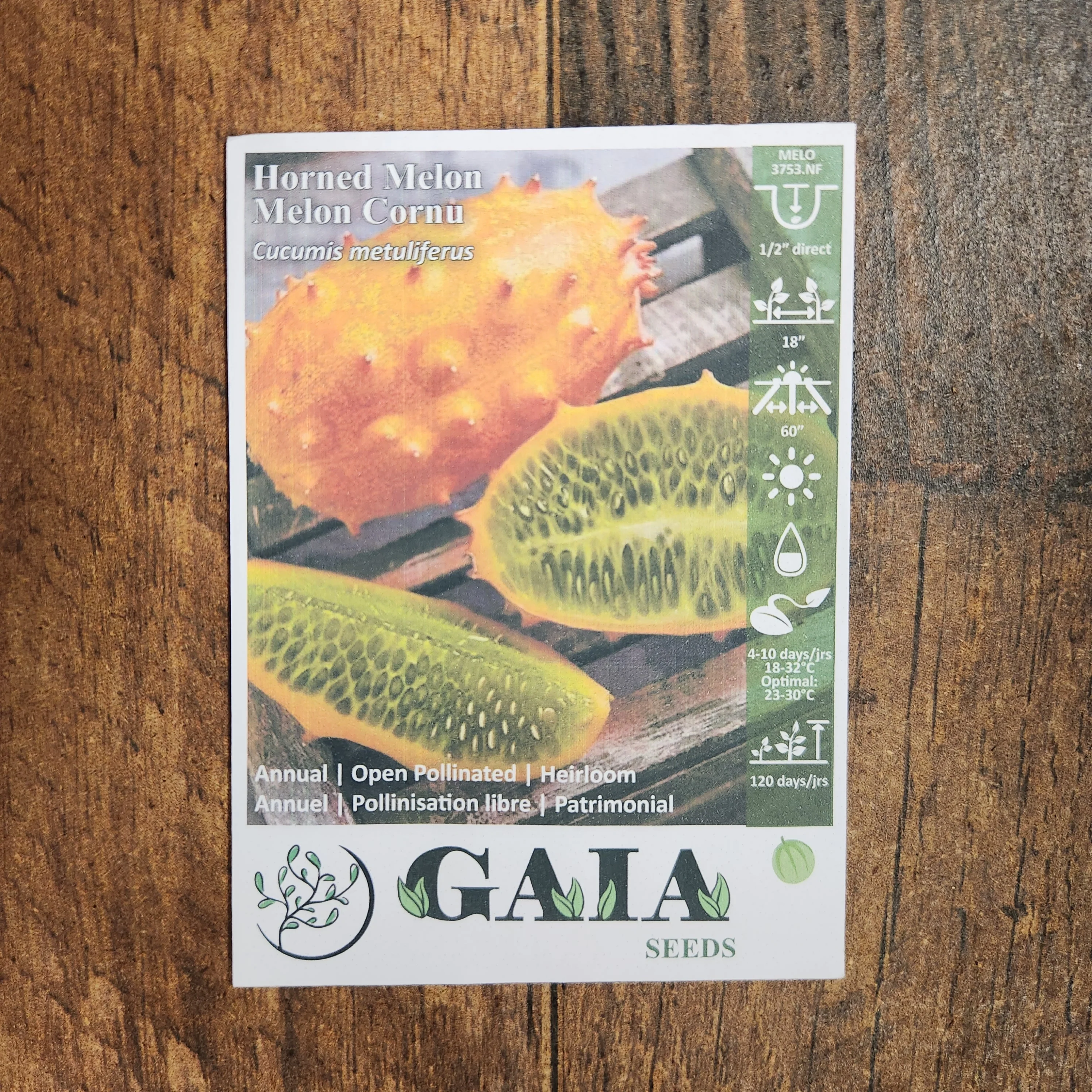 Melon Cornu (Kiwano) bio - Image 2