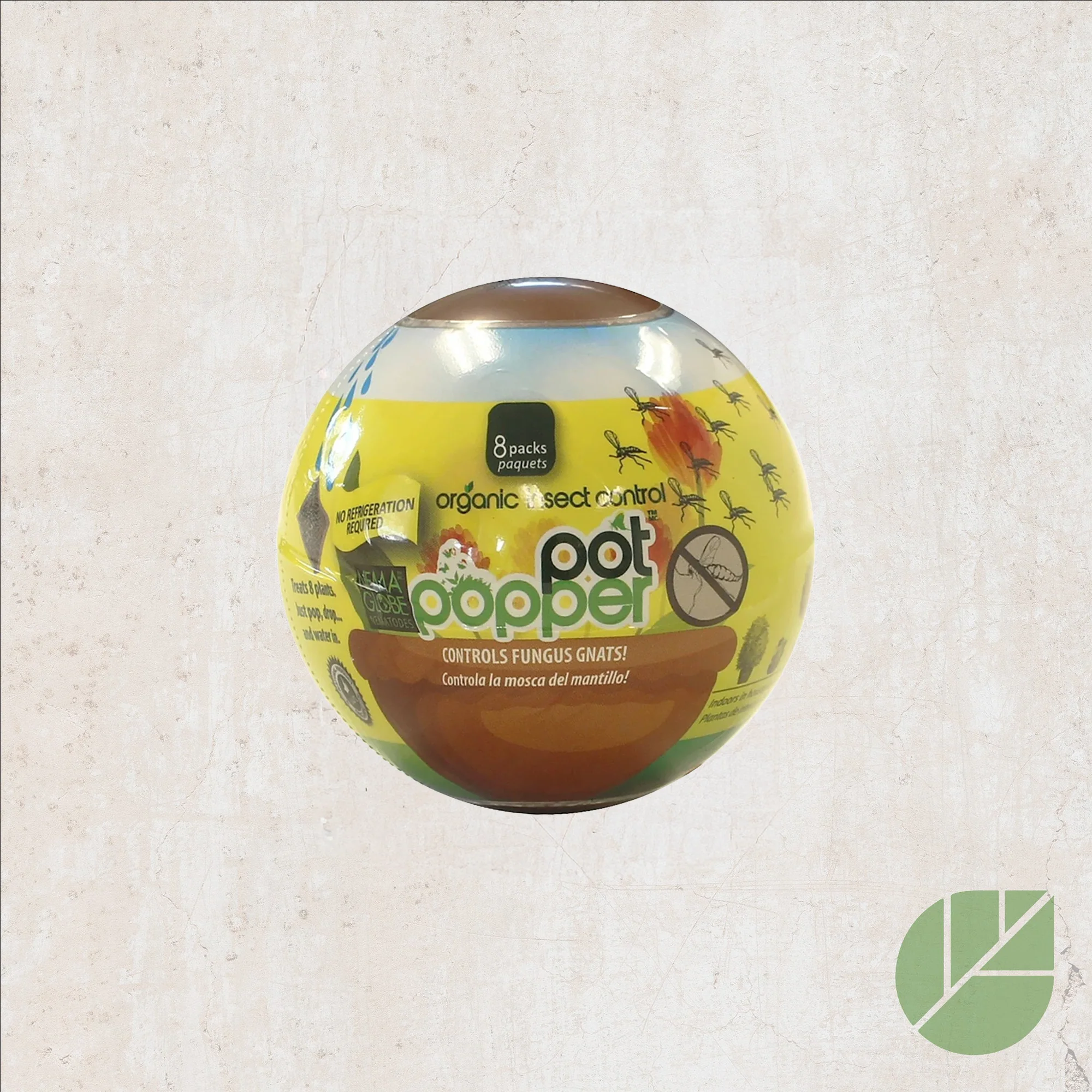 Nématodes Pot Poppers Nema Globe pour plantes en pot