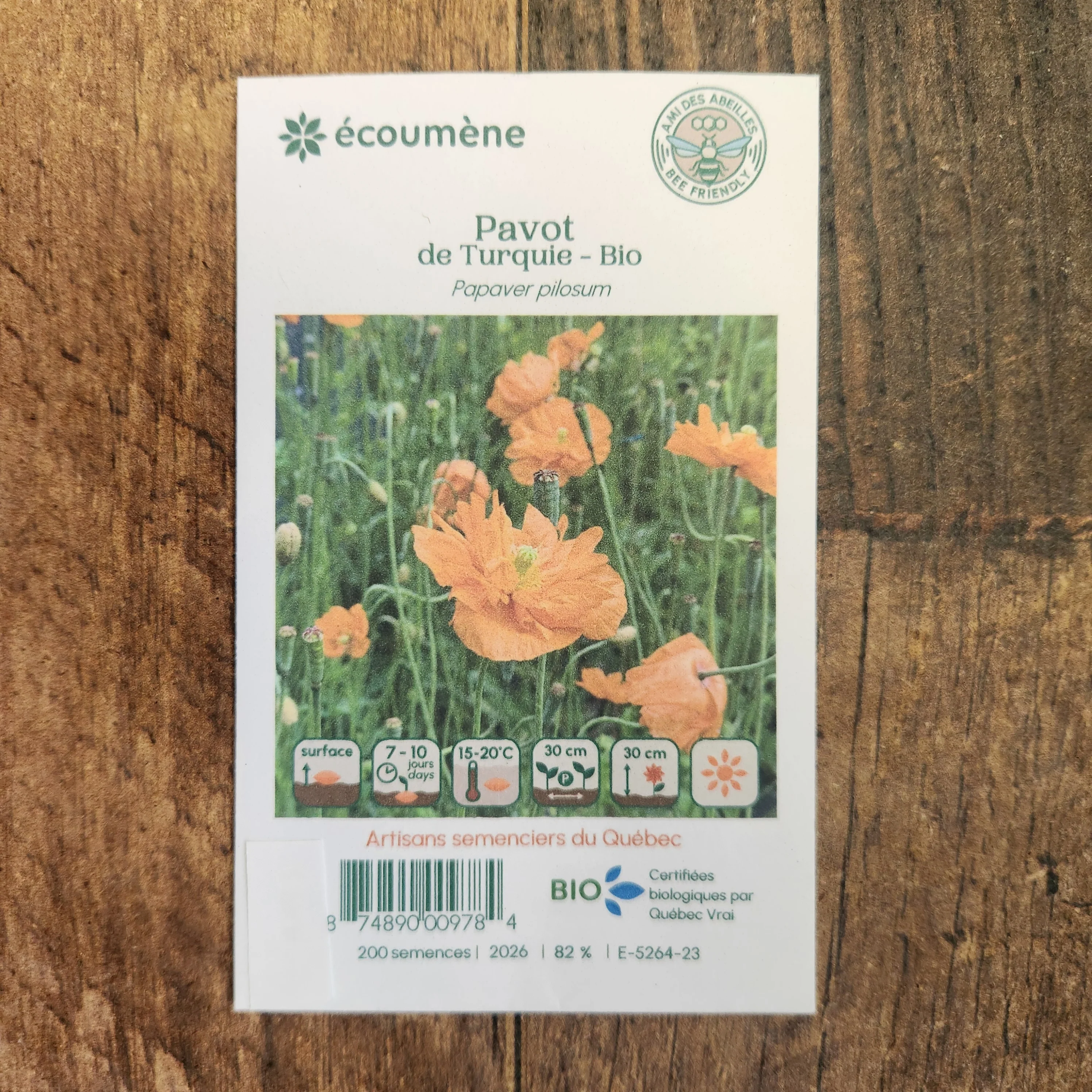 Pavot 'Turquie' bio - Image 2