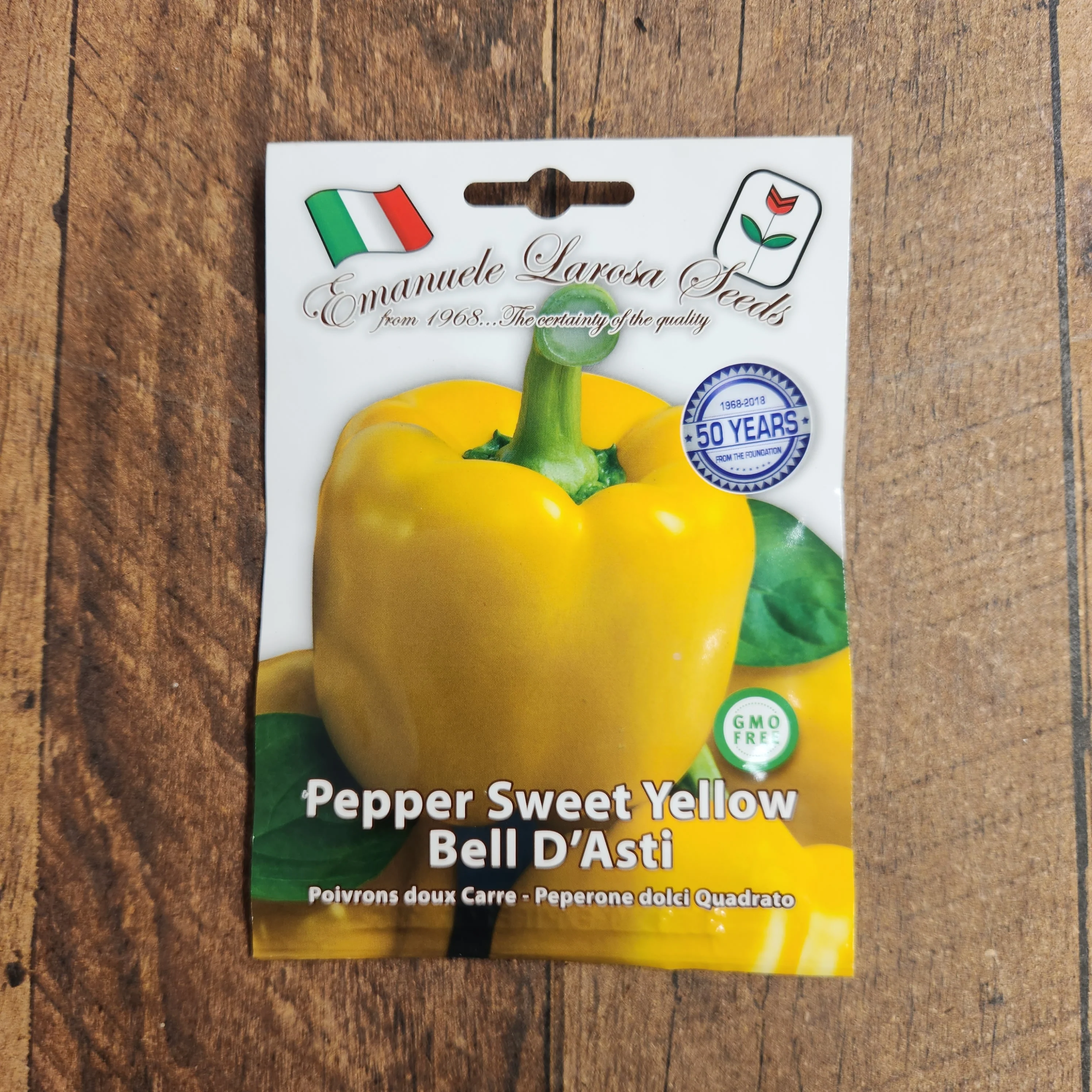 Poivron jaune 'Bell D'Asti'