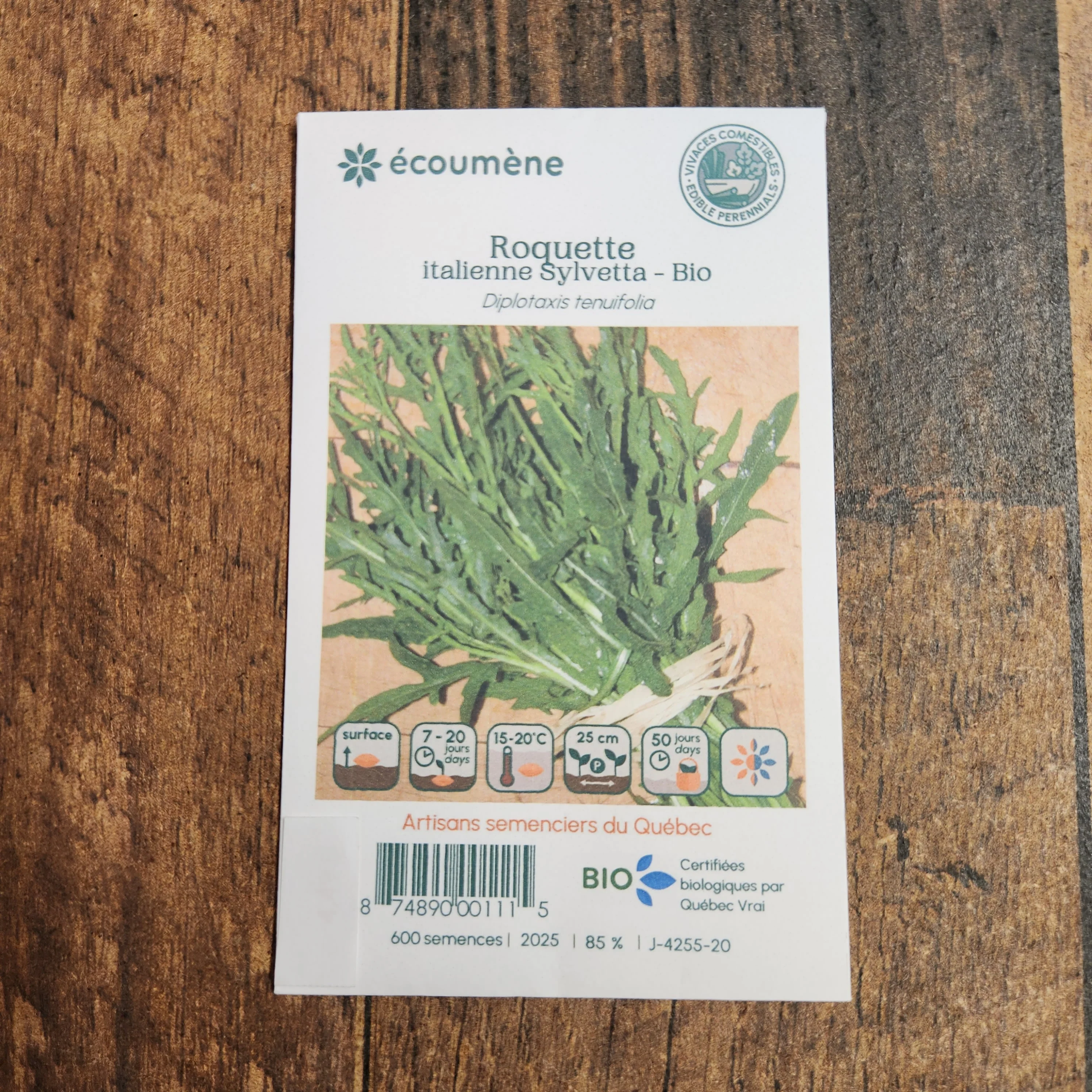 Roquette Italienne 'Sylvetta' bio - Image 2