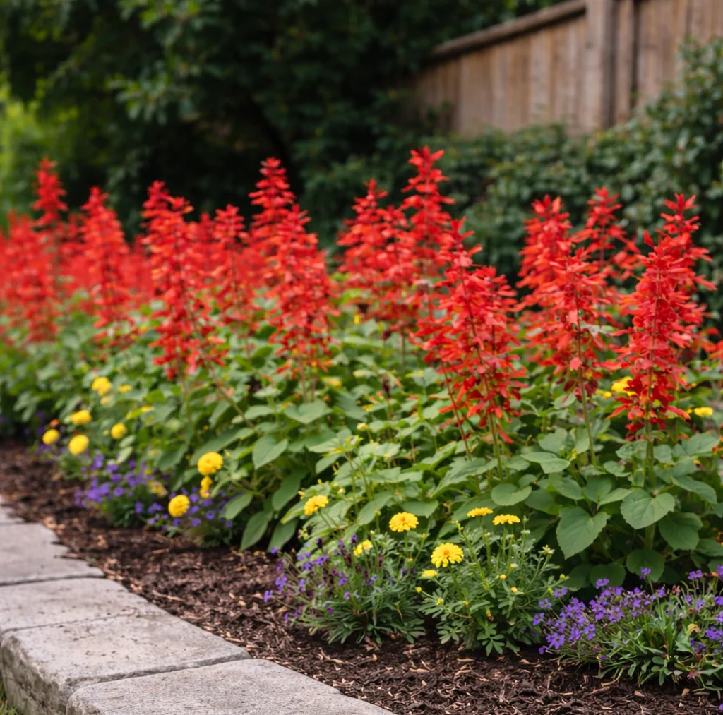 Salvia rouge 'Lighthouse' bio