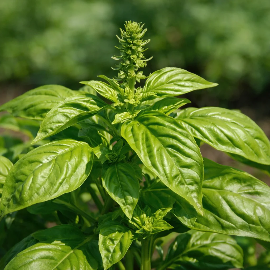 Basilic de GĂȘnes bio