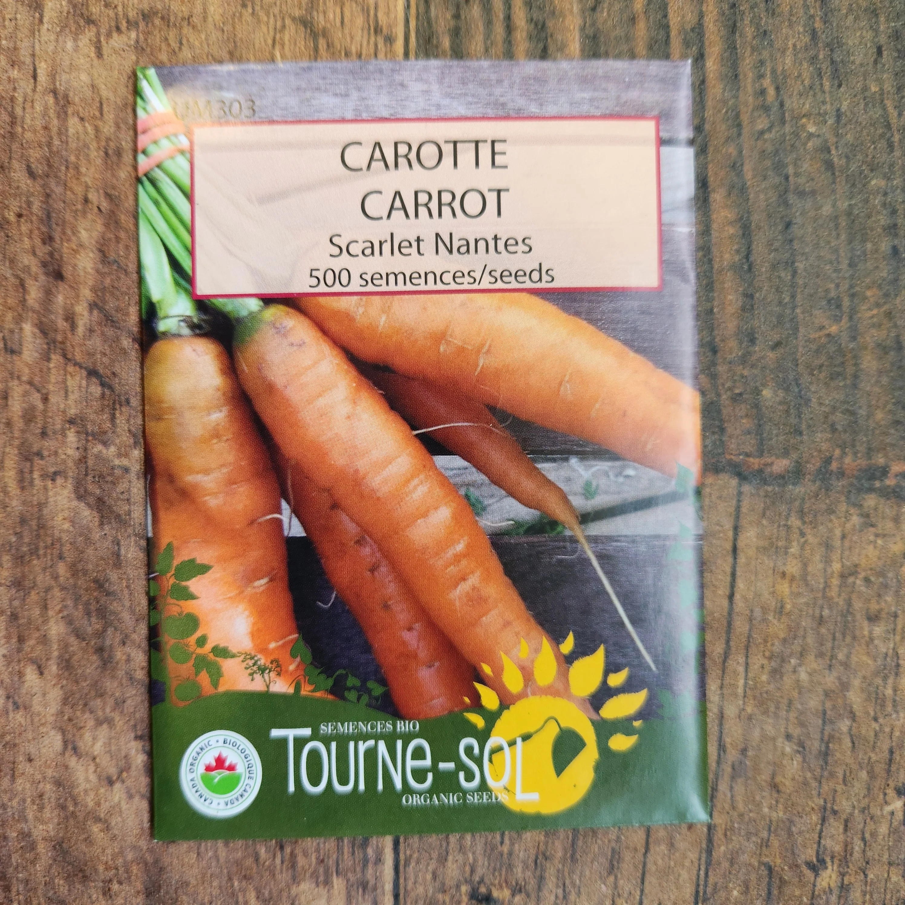 Carotte 'Scarlet Nantes' bio - Image 2