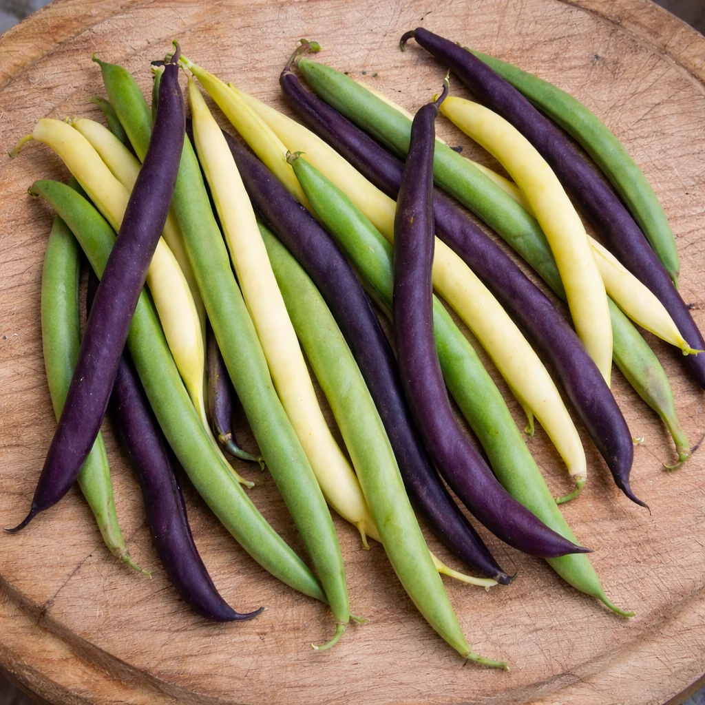 Mélange de haricots nains bio