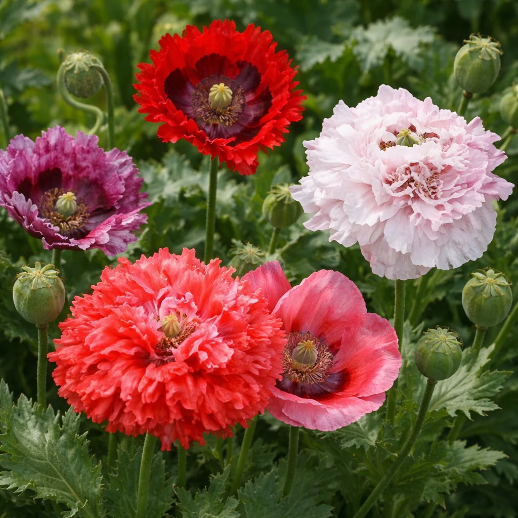 Mélange de pavots bio