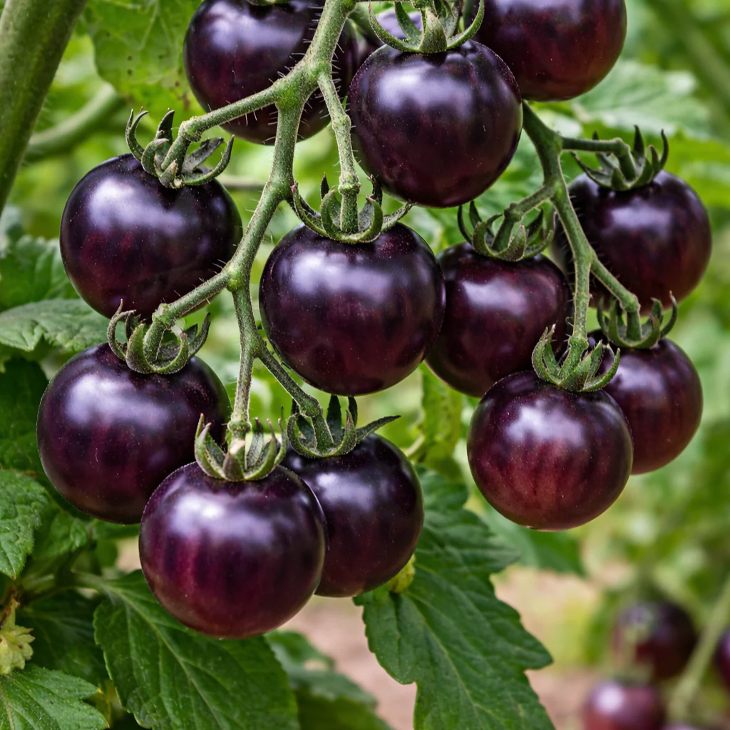 Tomate cerise noire bio