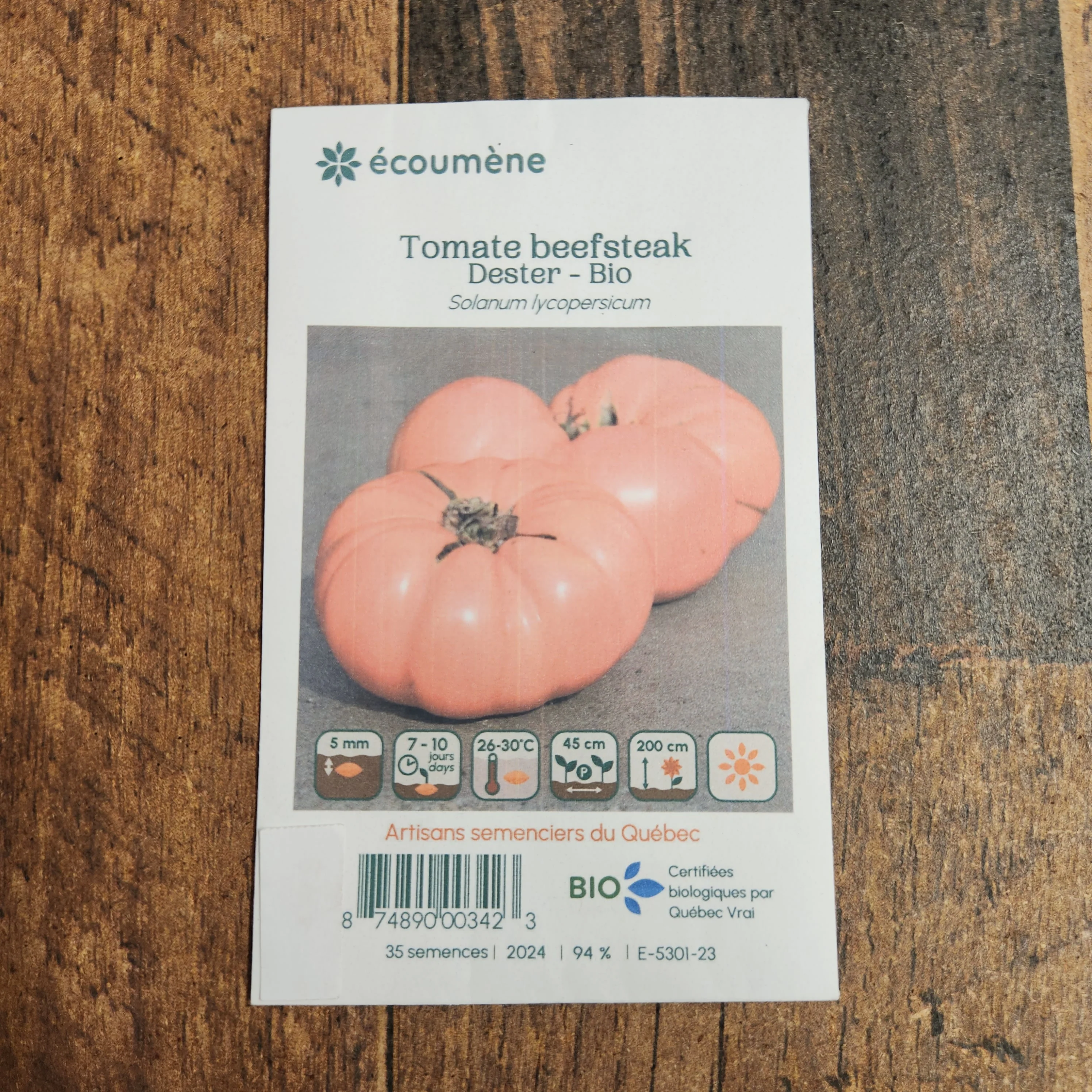 Tomate 'Beefsteak Dester' bio - Image 2