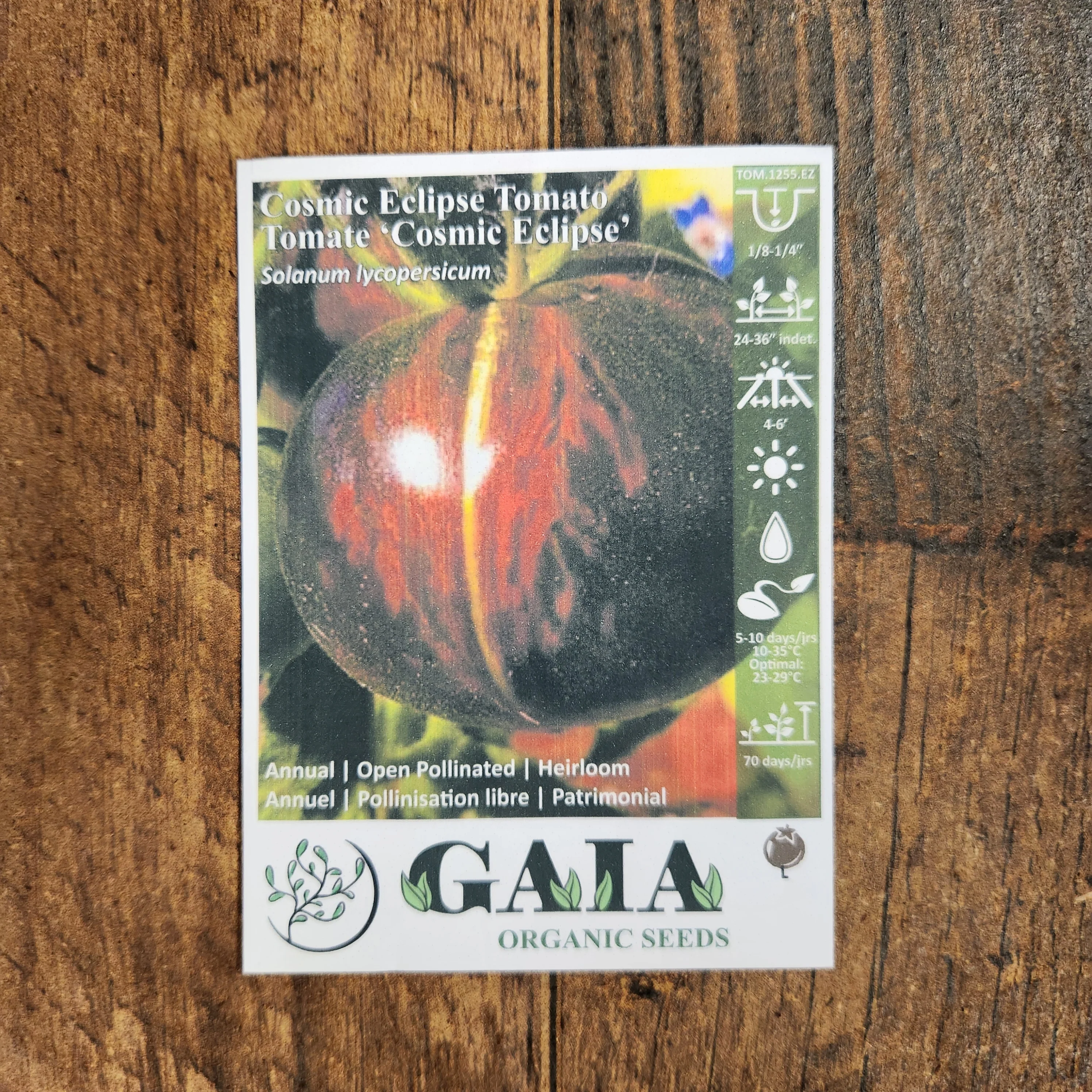 Tomate 'Cosmic Eclipse' bio - Image 2