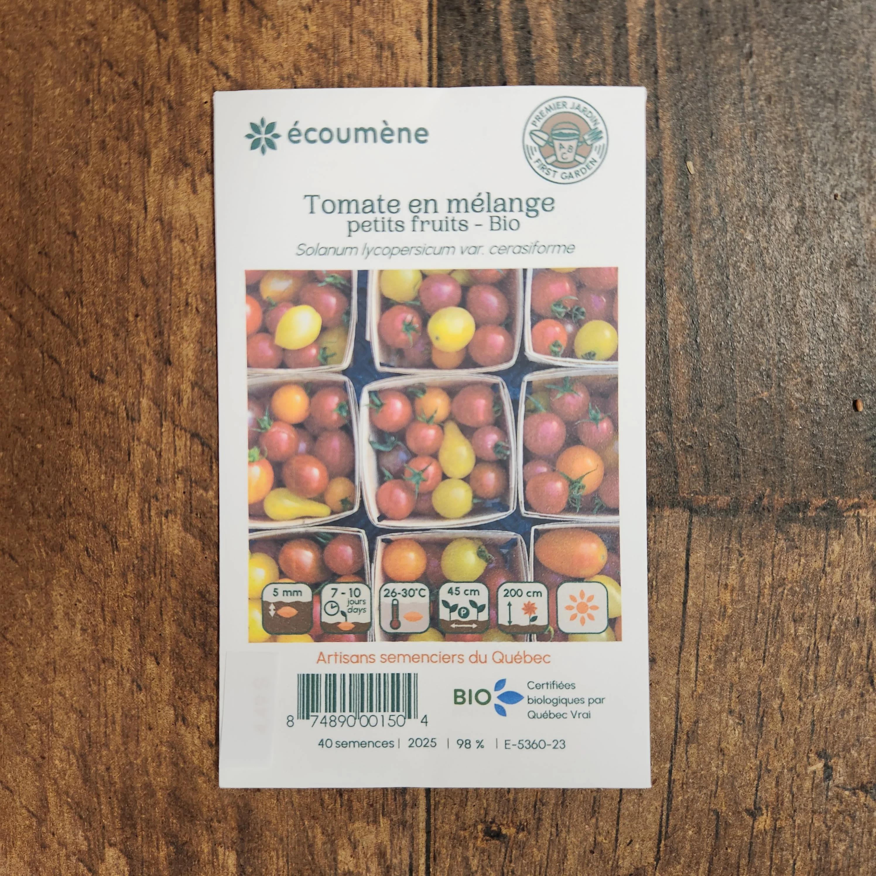 Mélange de tomates cerise bio - Image 2
