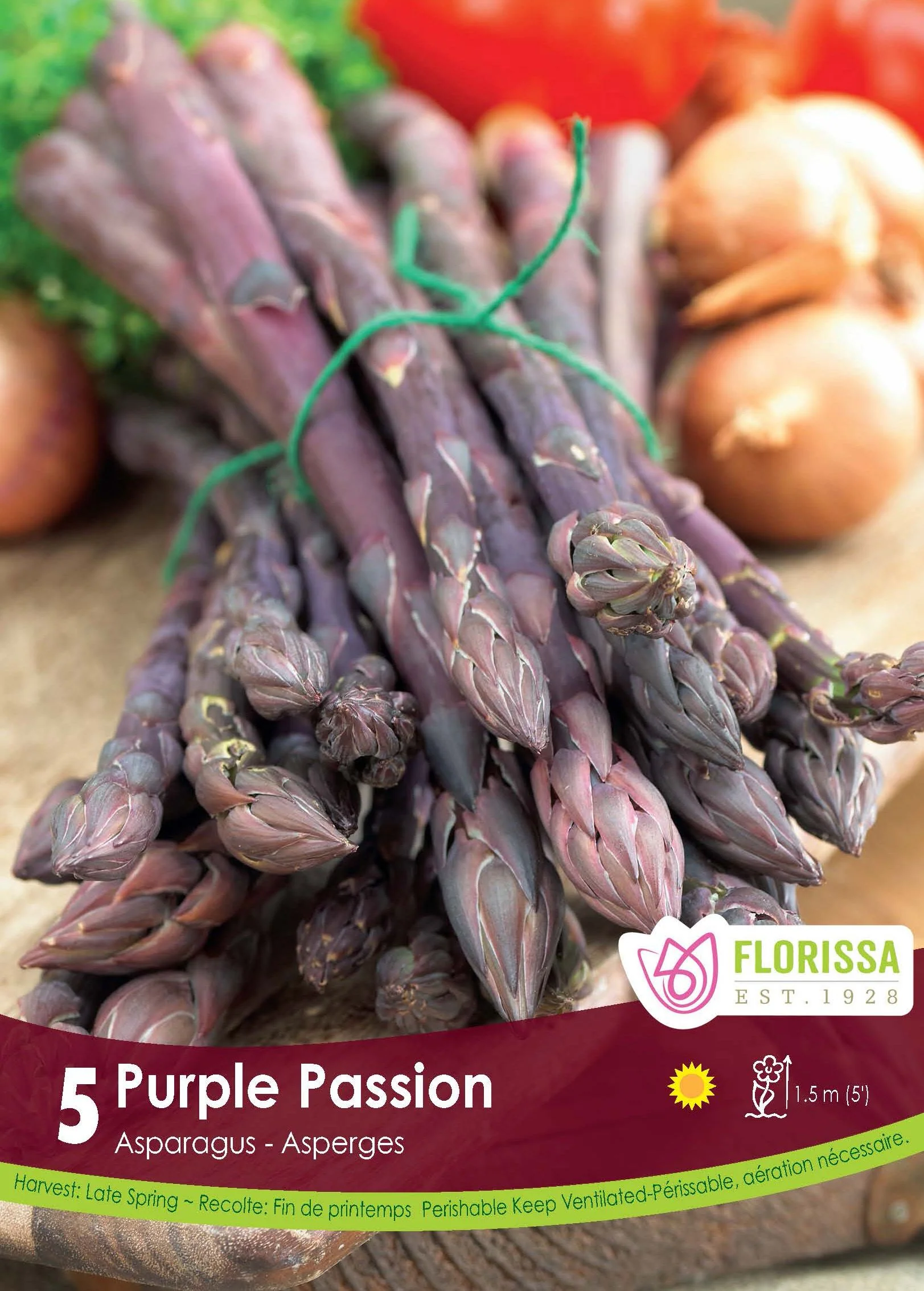 Asperge âPurple Passionâ