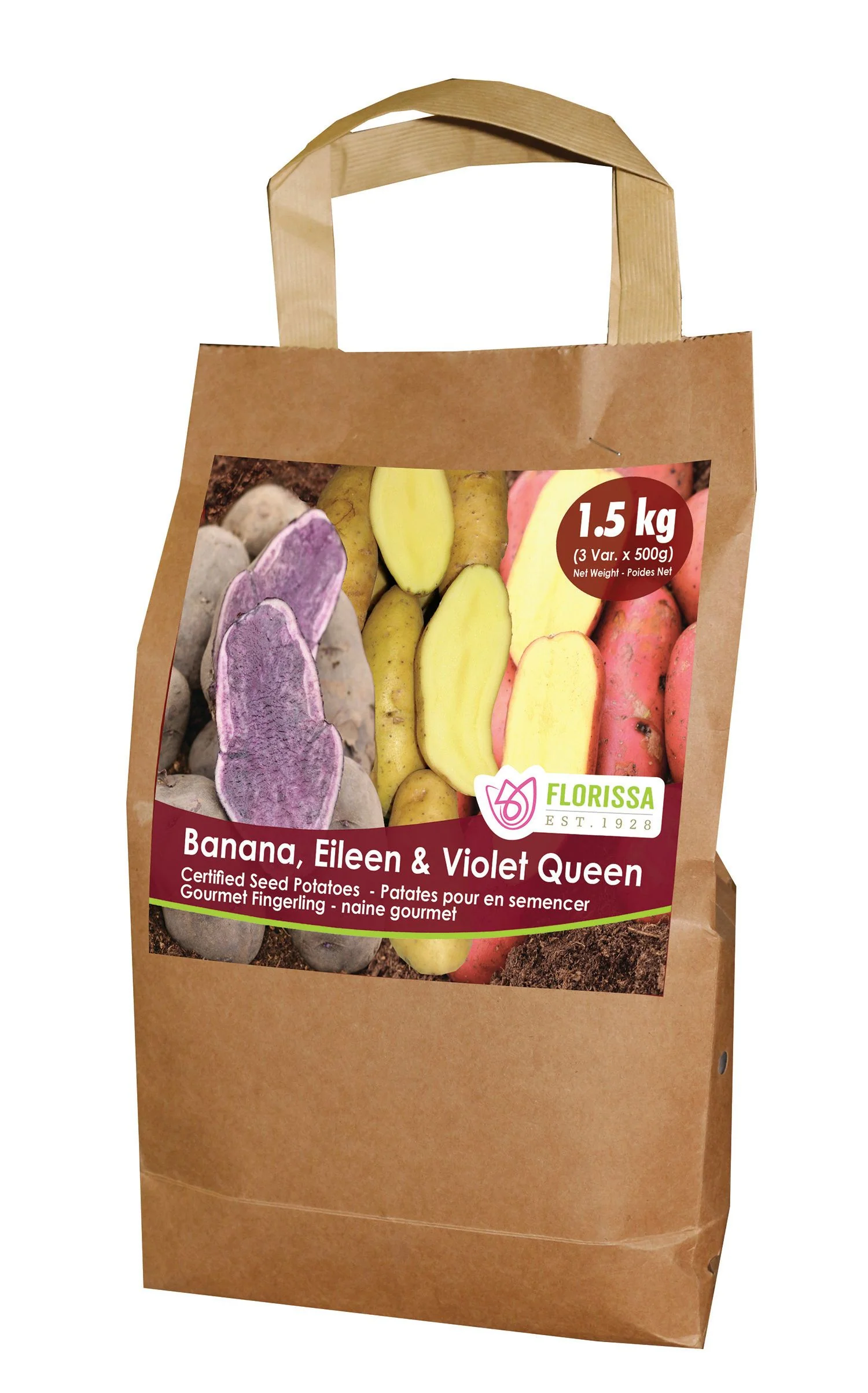 Pomme de terre 'Fingerling Combo Sack'