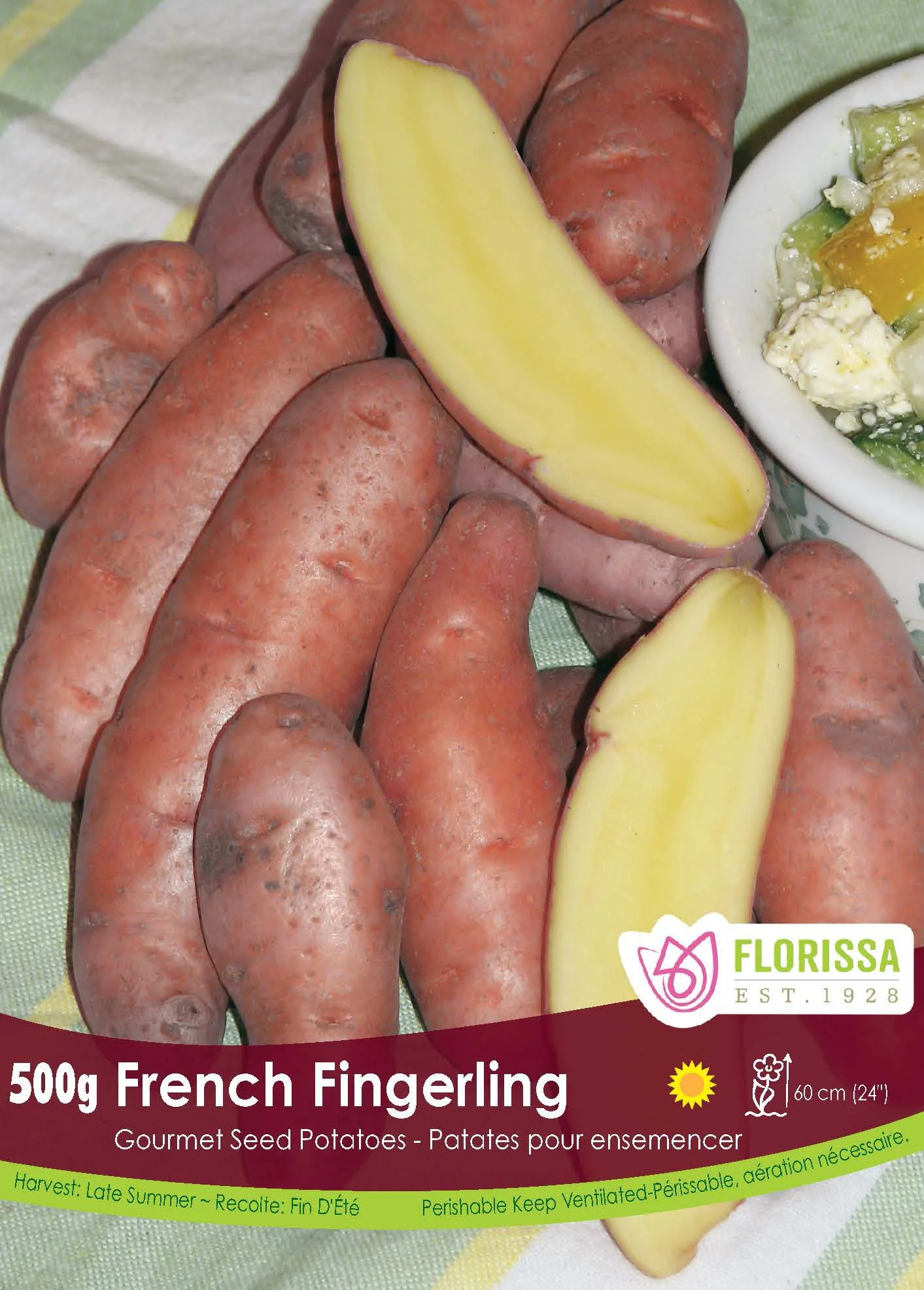 Pomme de terre Gourmet 'French Fingerling' (500 g)