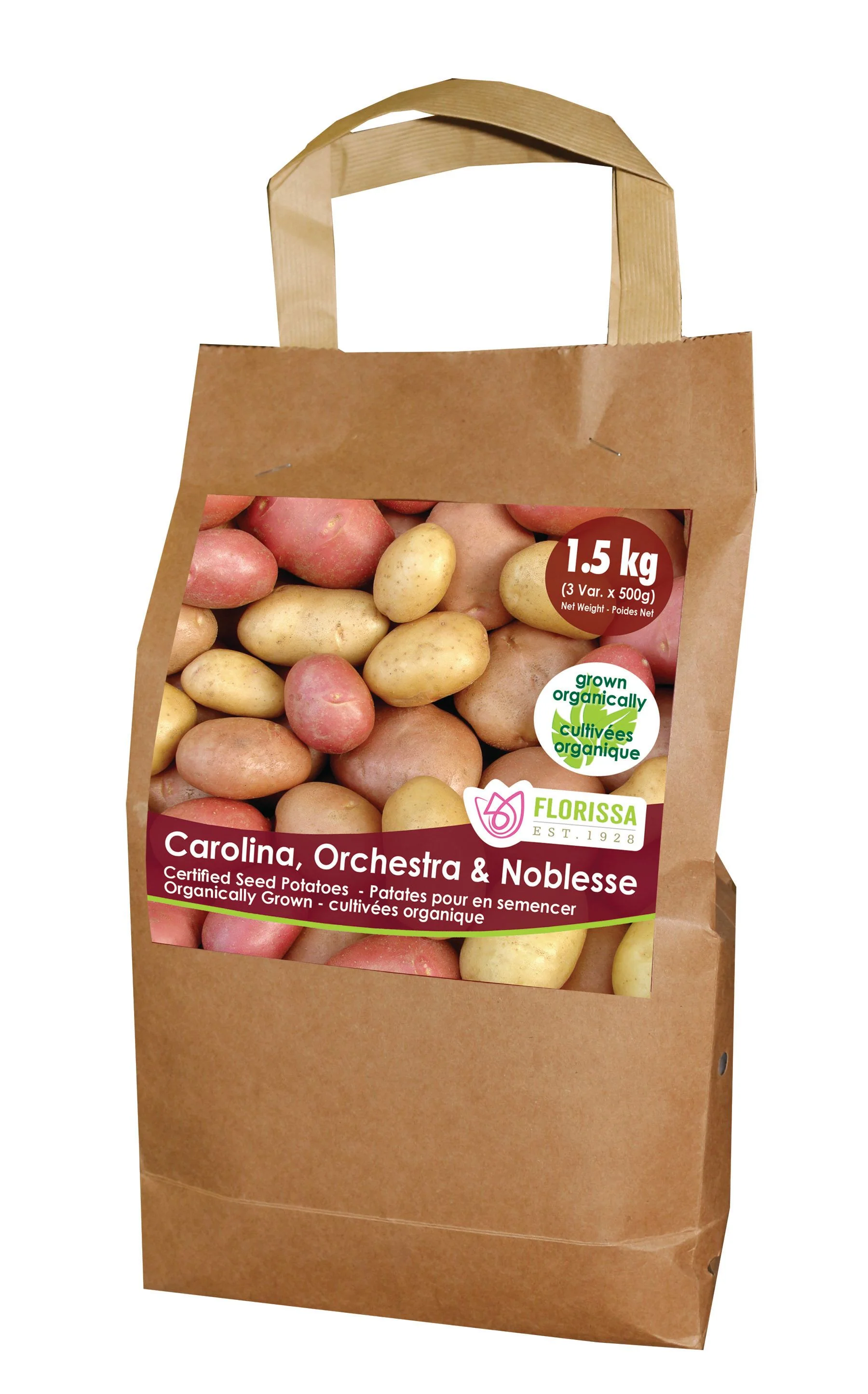 Pomme de terre 'Organic Combo Sack'