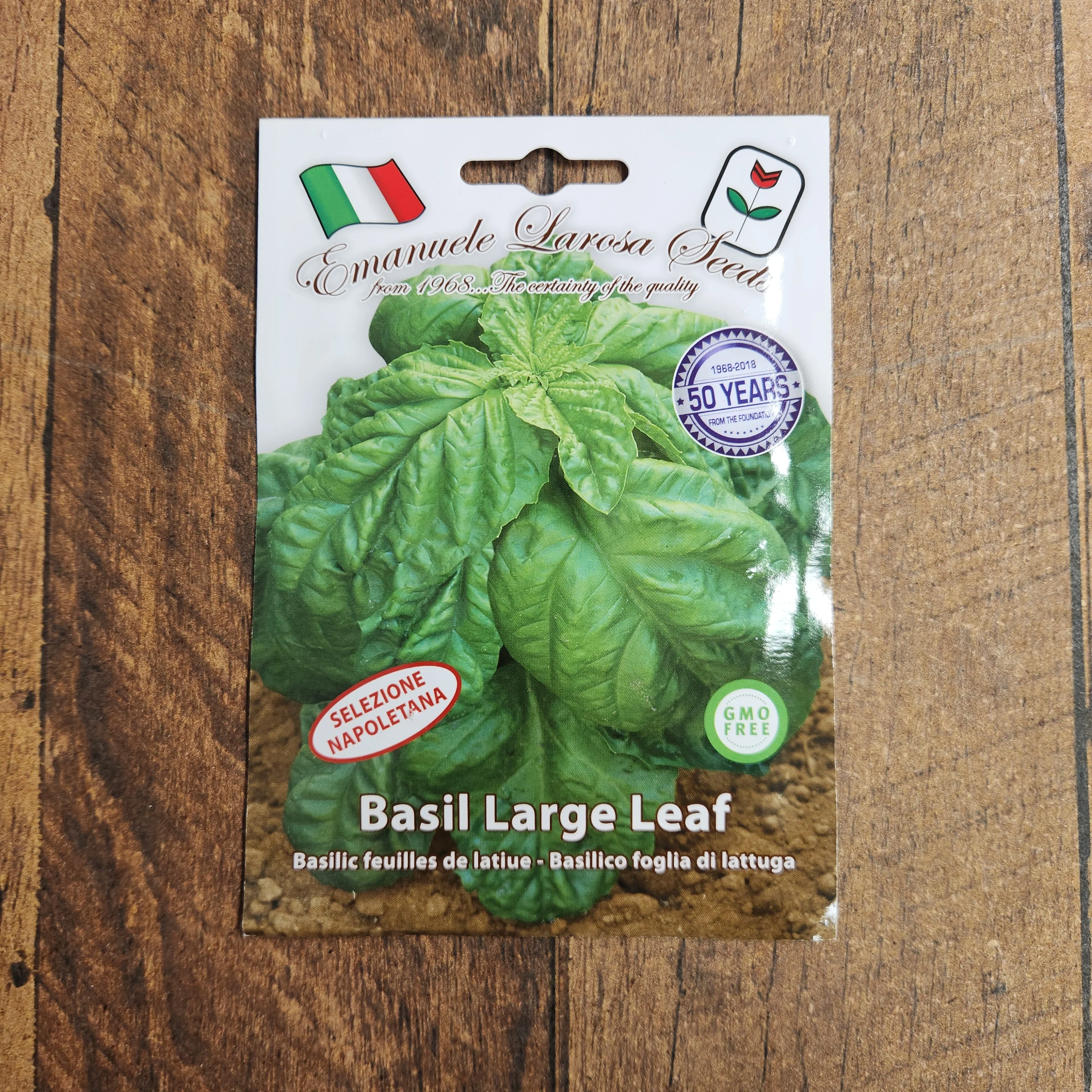 Basilic à grandes feuilles 'Foglia di Lattuga' - Image 2