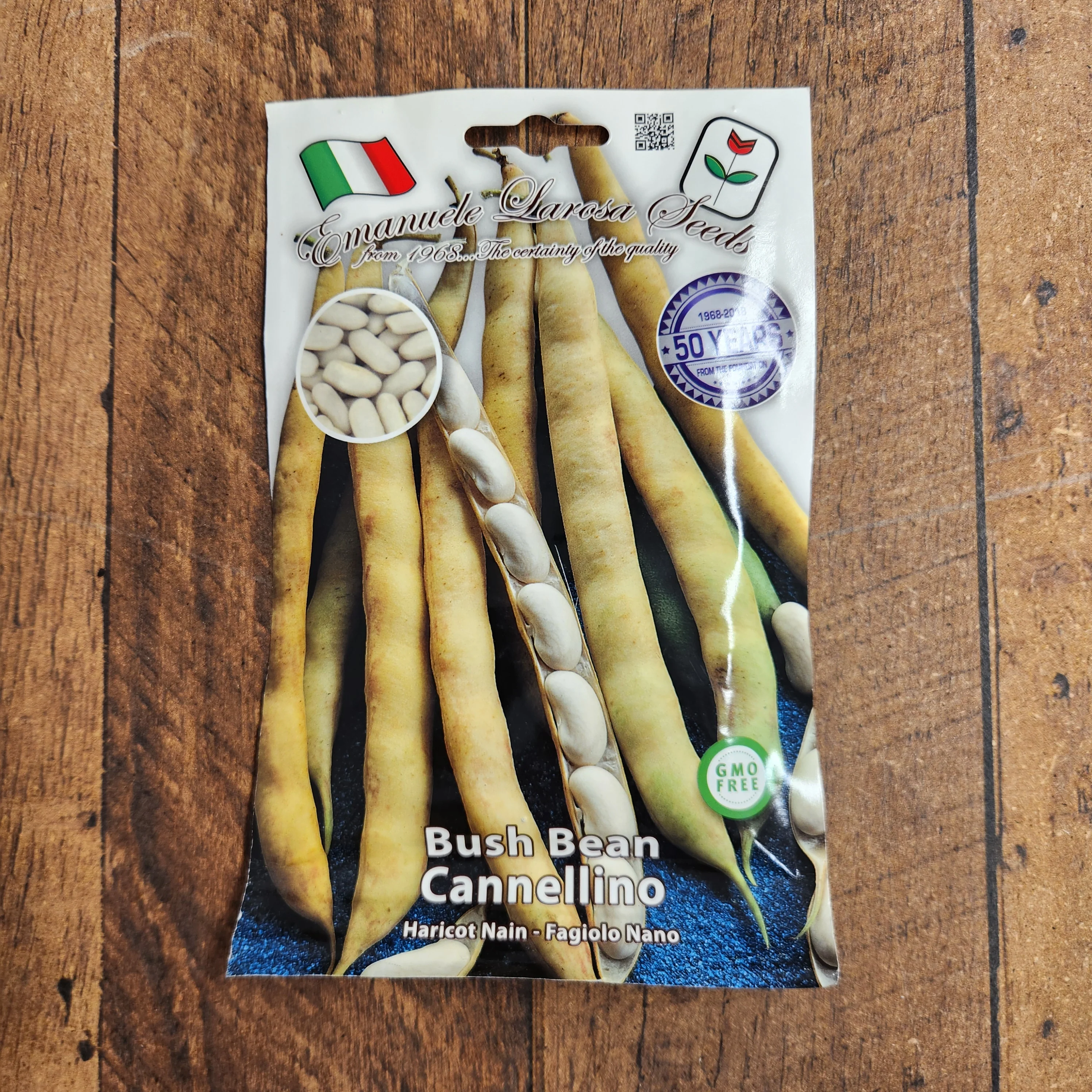 Haricot nain 'Cannellino'