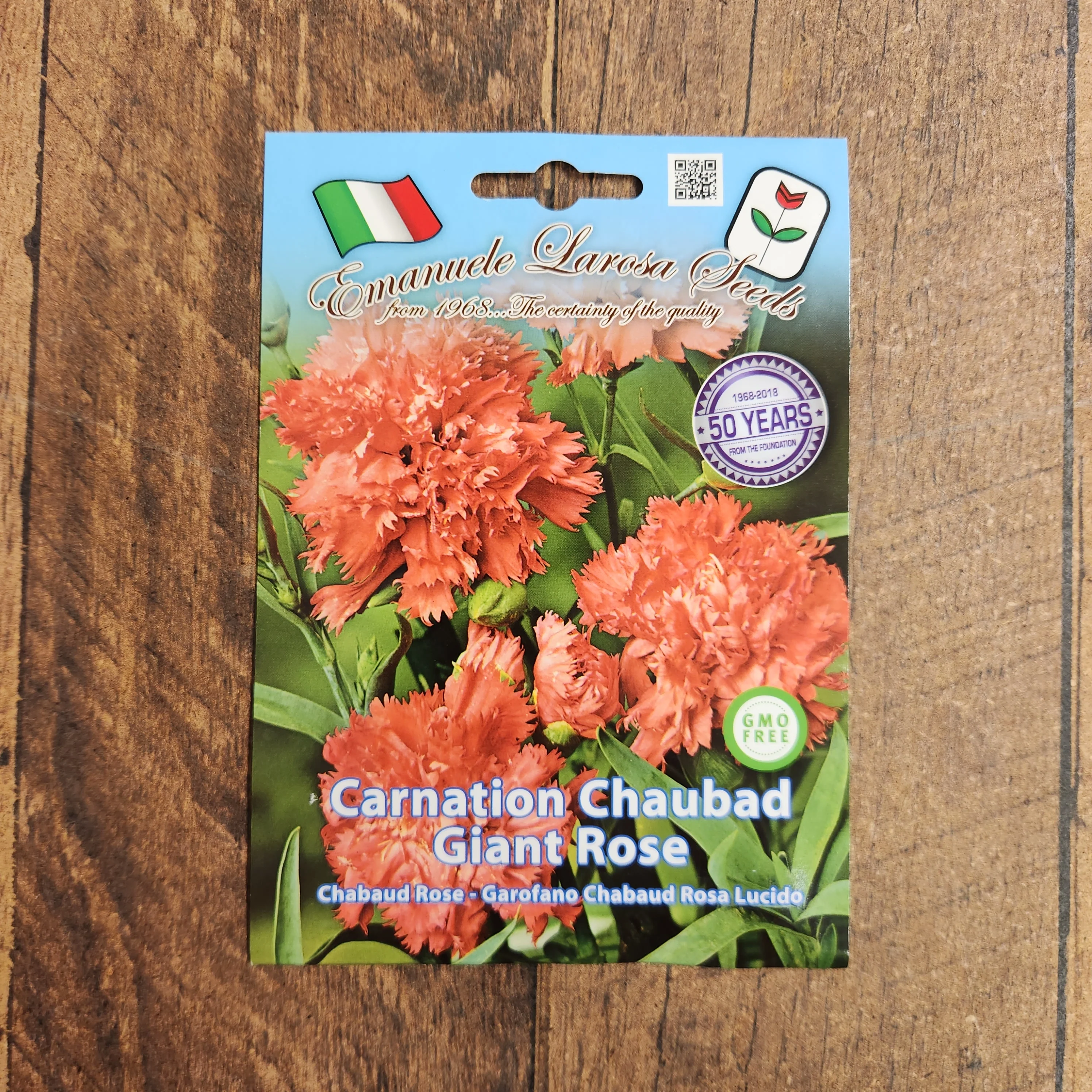 Oeillet géant Chabaud rose