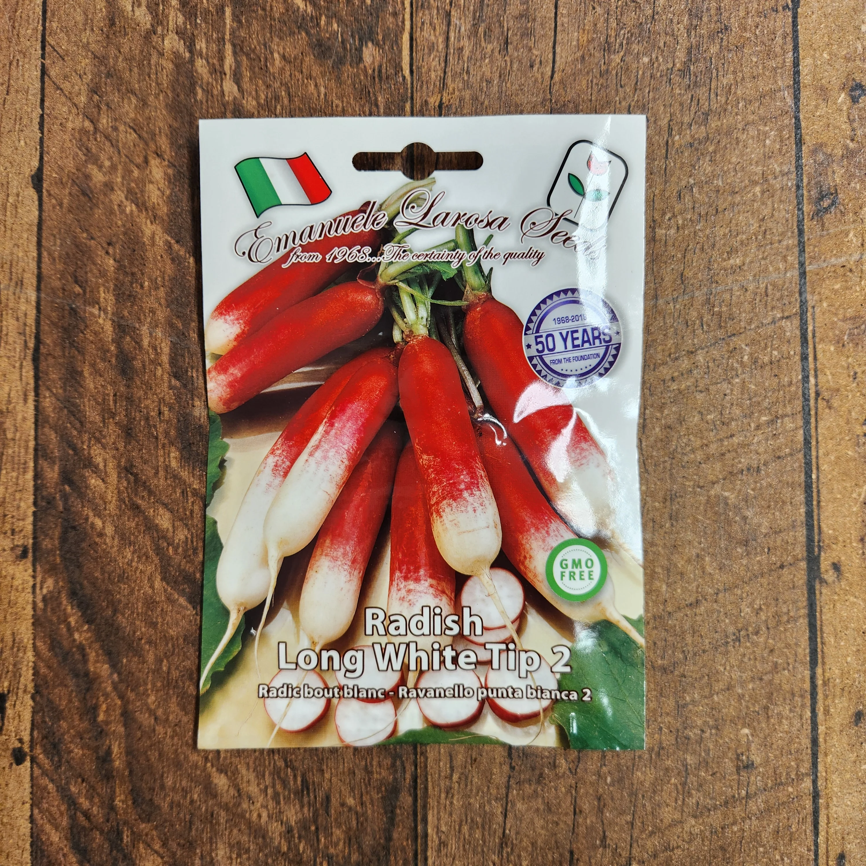 Radis français 'Astuce n°2 Punta Bianca Rosso'